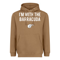 Toasted Coconut I_m With Barracuda Halloween Costume Party Matching Heavyweight Hoodie - longCreatives