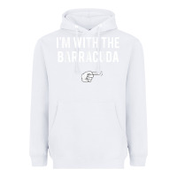 White I_m With Barracuda Halloween Costume Party Matching Heavyweight Hoodie - longCreatives