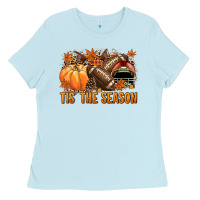 Tis' The Season American Football Ladies Tee | Teevron