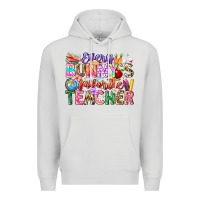 Dove Grey Every Bunny Favorite Teacher Easter Premium Hoodie - CowhideDigitalArt