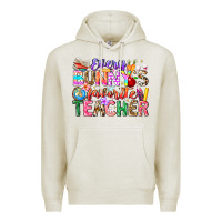 Oatmeal Heather Every Bunny Favorite Teacher Easter Premium Hoodie - CowhideDigitalArt
