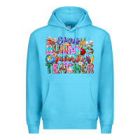 Ocean Blue Every Bunny Favorite Teacher Easter Premium Hoodie - CowhideDigitalArt