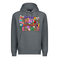 Rock Every Bunny Favorite Teacher Easter Premium Hoodie - CowhideDigitalArt
