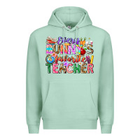 Seafoam Every Bunny Favorite Teacher Easter Premium Hoodie - CowhideDigitalArt