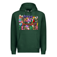 Sports Green Every Bunny Favorite Teacher Easter Premium Hoodie - CowhideDigitalArt