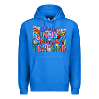 True Royal Every Bunny Favorite Teacher Easter Premium Hoodie - CowhideDigitalArt