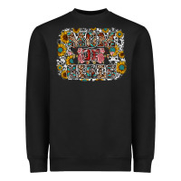 Black mom of girls Heavyweight Sweatshirt - RacoonDesign