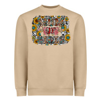 Mushroom mom of girls Heavyweight Sweatshirt - RacoonDesign
