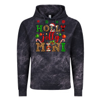 Cloud Black holly jolly mini Vintage Hoodie - OliviaCreatesArt