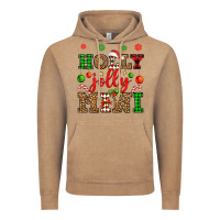 Vintage Coffee holly jolly mini Vintage Hoodie - OliviaCreatesArt