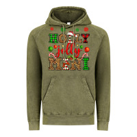 Vintage Olive holly jolly mini Vintage Hoodie - OliviaCreatesArt