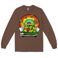 Chestnut St. Patrick's Day truck Long Sleeve Tee - OliviaCreatesArt
