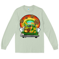 Matcha St. Patrick's Day truck Long Sleeve Tee - OliviaCreatesArt