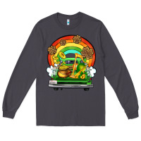 Smoke St. Patrick's Day truck Long Sleeve Tee - OliviaCreatesArt