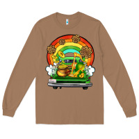 Toasted Coconut St. Patrick's Day truck Long Sleeve Tee - OliviaCreatesArt
