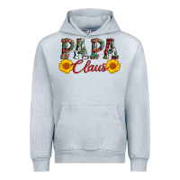 Heather Grey papa claus Urban Hoodie - AdoDesignShop