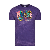 Cloud Purple nurse Vintage Tee - CowGirlArtShop