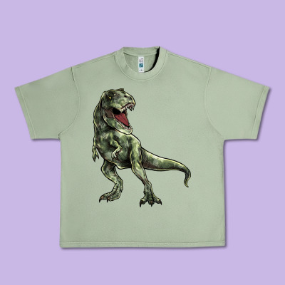 T-rex Urban Heavy Tee Designed By Howdyjamesfarm