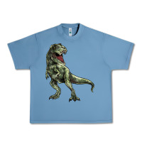 Pebble Blue T-rex Urban Heavy Tee - HowdyJamesFarm