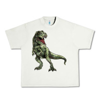 Pistachio T-rex Urban Heavy Tee - HowdyJamesFarm