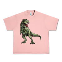 Salmon T-rex Urban Heavy Tee - HowdyJamesFarm