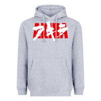 Heather Grey Akira Movie Classic Heavyweight Hoodie - longCreatives