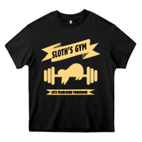 Black Sloth s Gym Heavy Core Tee - Bettercallsaul