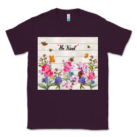Plum be kind wildflower Classic Tee - TumblerDesignByShophia