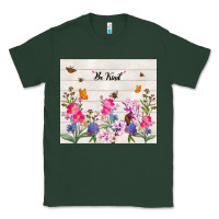 Sports Green be kind wildflower Classic Tee - TumblerDesignByShophia
