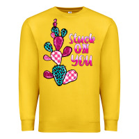 Lemon stuck on you cactus Premium Sweatshirt - BarkalooDesign