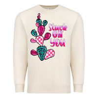 Sandshell stuck on you cactus Premium Sweatshirt - BarkalooDesign