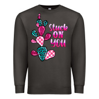 Smoke stuck on you cactus Premium Sweatshirt - BarkalooDesign