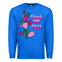 True Royal stuck on you cactus Premium Sweatshirt - BarkalooDesign