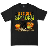 Black Let's Get Spooky Premium Tee - texasbilliewilder