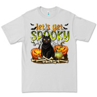 Dove Grey Let's Get Spooky Premium Tee - texasbilliewilder