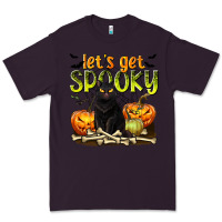 Plum Let's Get Spooky Premium Tee - texasbilliewilder