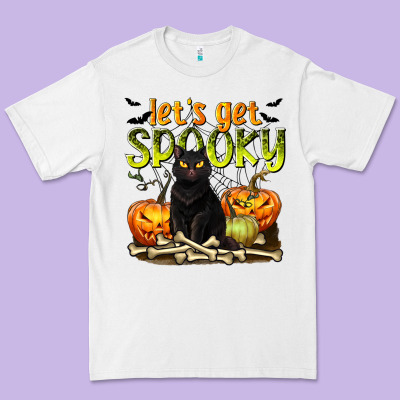 Let's Get Spooky Premium Tee Designed By Texasbilliewilder