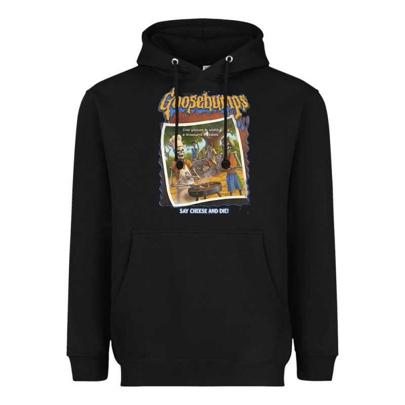 R.l. Stine Goosebumps Halloween Say Cheese And Die Heavyweight Hoodie by longCreatives | Teevron