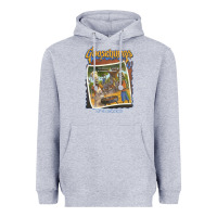 Heather Grey R.L. Stine Goosebumps Halloween Say Cheese And Die Heavyweight Hoodie - longCreatives