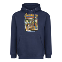 Navy R.L. Stine Goosebumps Halloween Say Cheese And Die Heavyweight Hoodie - longCreatives