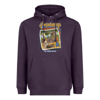 Plum R.L. Stine Goosebumps Halloween Say Cheese And Die Heavyweight Hoodie - longCreatives