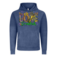 Vintage Denim love crawfish mardi gras olivia Vintage Hoodie - OliviaCreatesArt