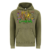 Vintage Olive love crawfish mardi gras olivia Vintage Hoodie - OliviaCreatesArt