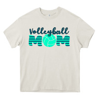 Cream Volleyball Mom Heavy Core Tee - Bettercallsaul