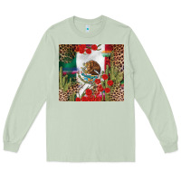 Matcha Mexico flag Long Sleeve Tee - FaDigitalArtStudio
