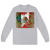 Moon Dust Mexico flag Long Sleeve Tee - FaDigitalArtStudio