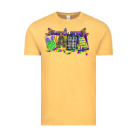 Vintage Mustard mardi gras nana Vintage Tee - CowGirlArtShop