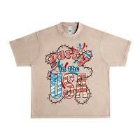 French Oak Party in the USA 4th of july Urban Heavy Tee - HowdyJamesFarm