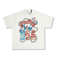 Pistachio Party in the USA 4th of july Urban Heavy Tee - HowdyJamesFarm