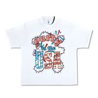 White Party in the USA 4th of july Urban Heavy Tee - HowdyJamesFarm